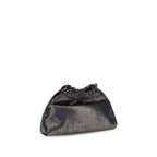 Blue Polyester Shoulder Bag