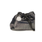 Blue Polyester Shoulder Bag