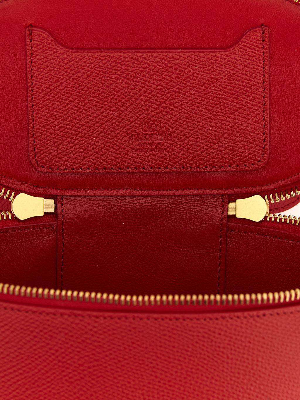 Multicolor Calfskin Crossbody Bag