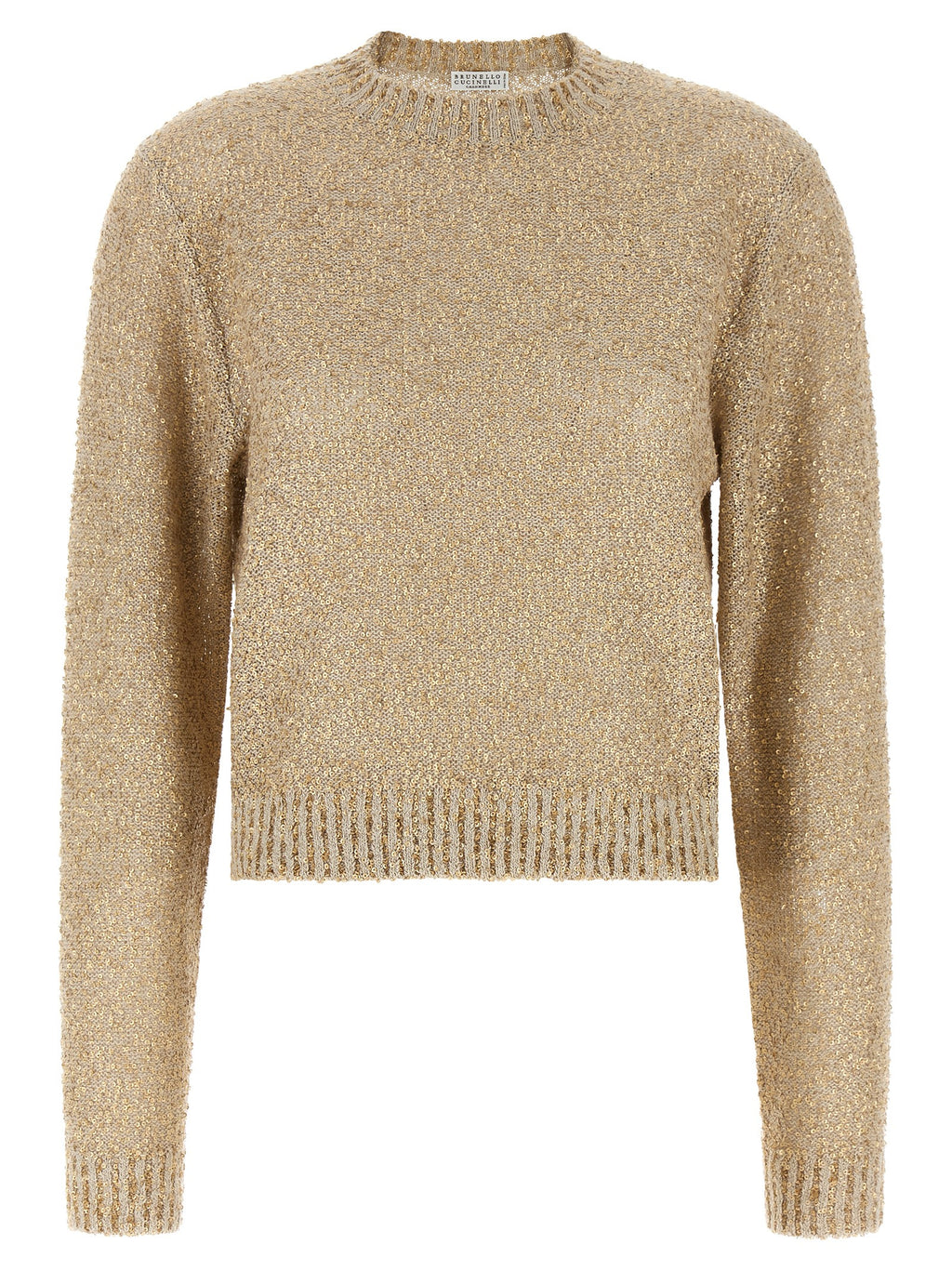 Gold Linen Cardigan
