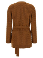 Brown Cashmere Cardigan