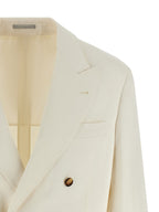 White Silk Blazer