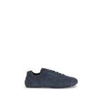 Blue Calf Leather Bos Taurus Athletic Sneakers