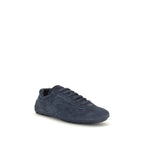 Blue Calf Leather Bos Taurus Athletic Sneakers