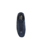 Blue Calf Leather Bos Taurus Athletic Sneakers