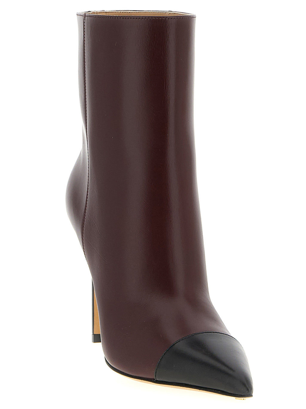 Bordeaux Goatskin Ankle Boots