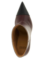 Bordeaux Goatskin Ankle Boots