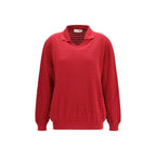 Bordeaux Cotton Sweatshirt