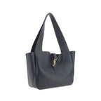 Black Calf Leather Bos Taurus Shoulder Bag