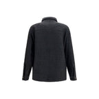 Black Cotton Shell Jacket