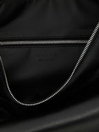 Black Calfskin Shoulder Bag