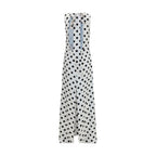 White Silk Long Dress