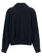 Blue Cotton Bomber