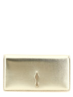 Gold Lambskin Clutch Bag