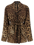 Brown Silk Blouse