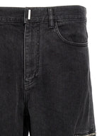 Black Cotton Jeans Denim