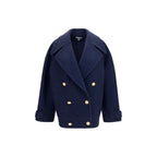 Blue Wool Oves Aries Coat