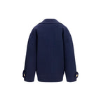 Blue Wool Oves Aries Coat