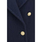Blue Wool Oves Aries Coat