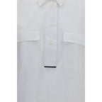 White Cotton Dress Shirt