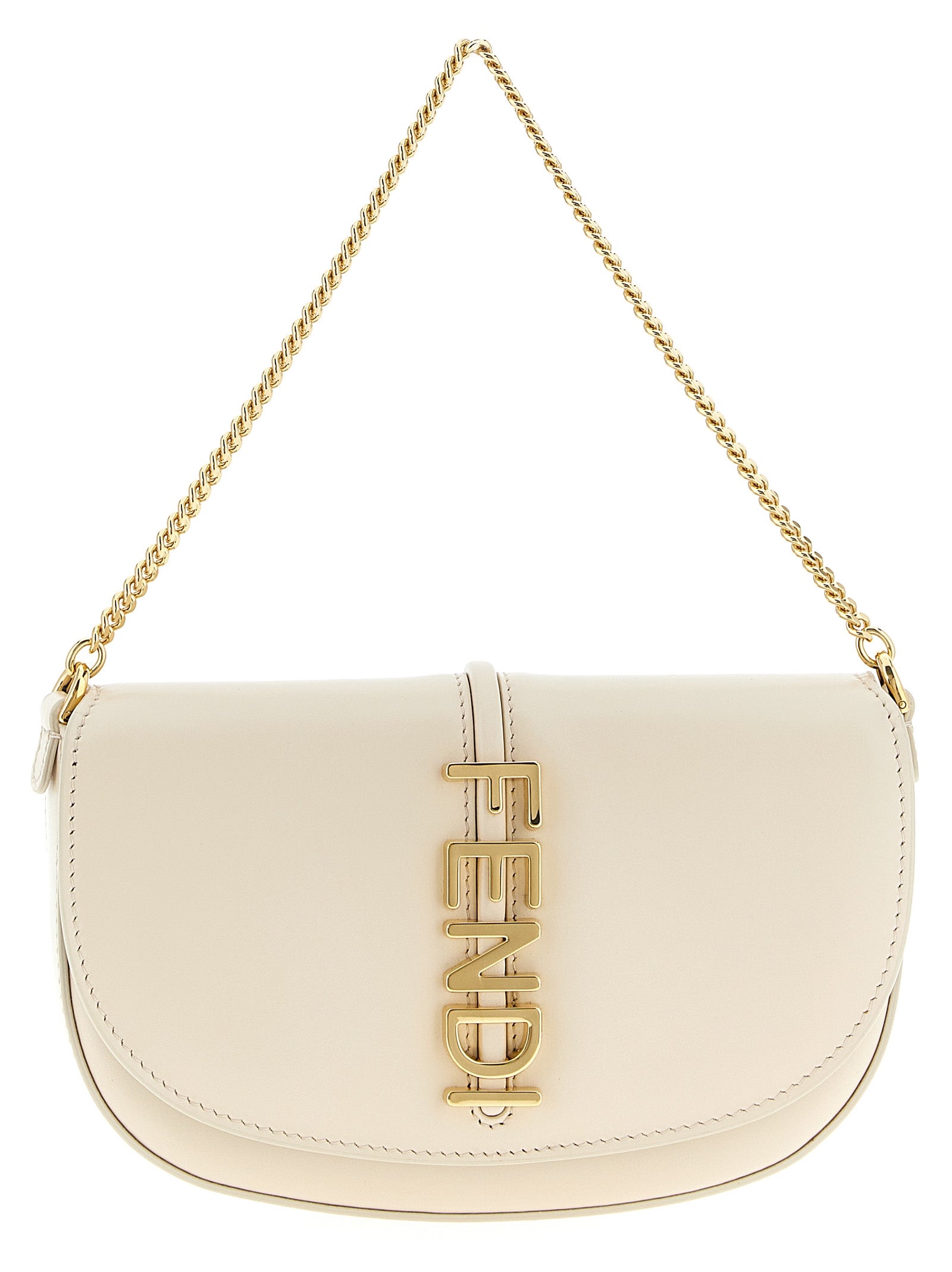 Beige Calfskin Cardholder