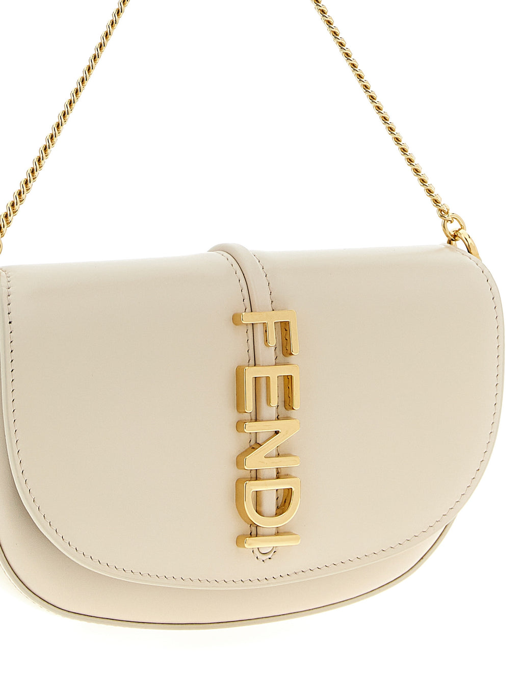 Beige Calfskin Cardholder