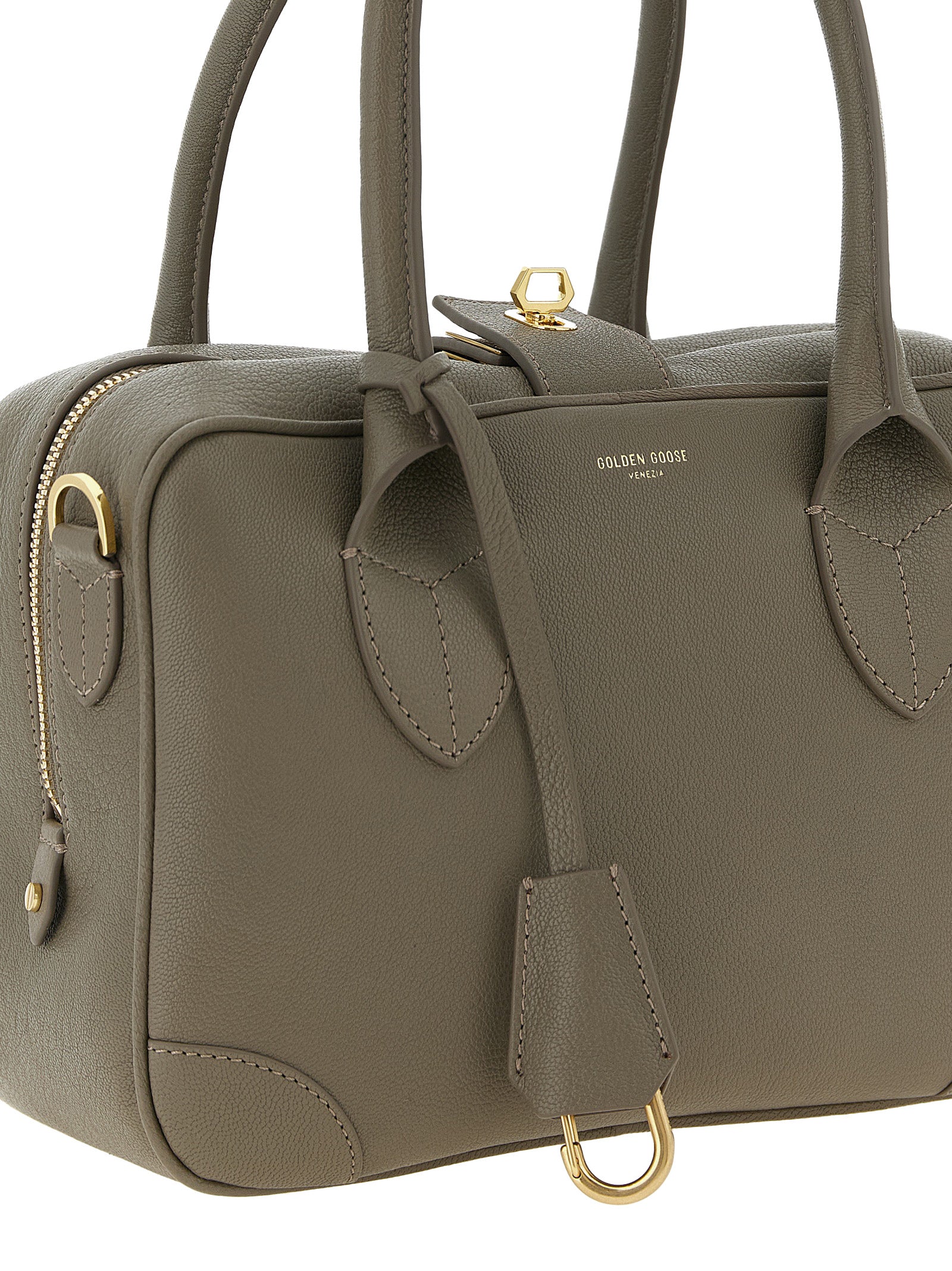 Bicolor Goatskin Handbag