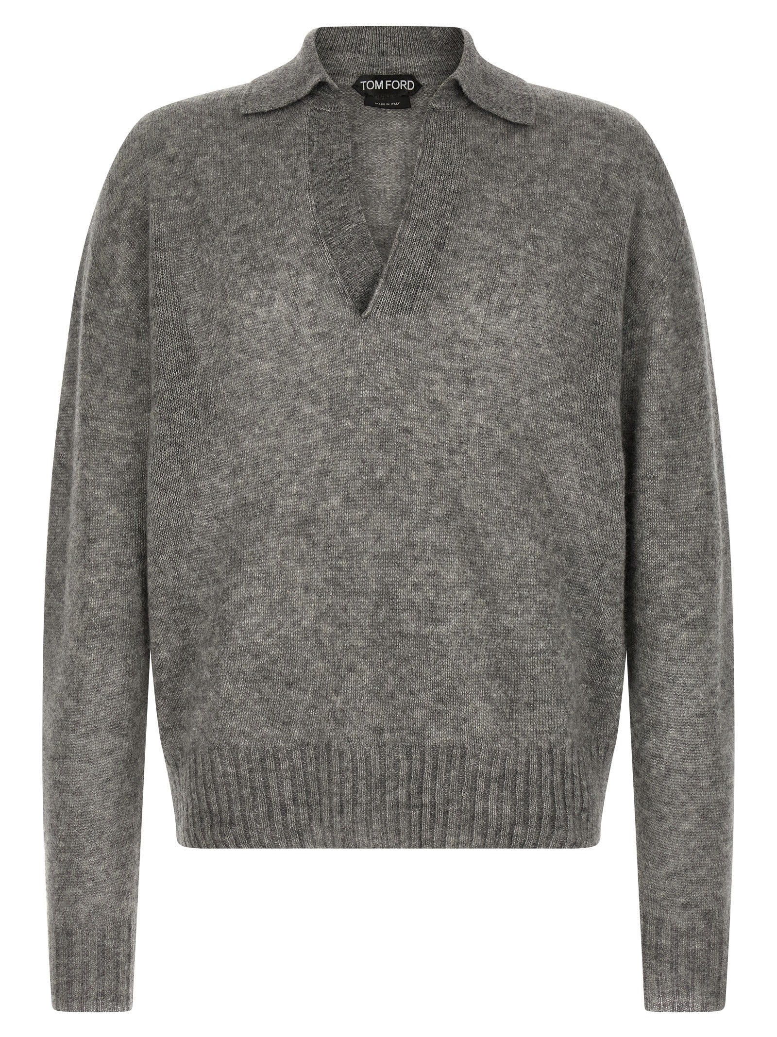 Gray Cashmere Cardigan