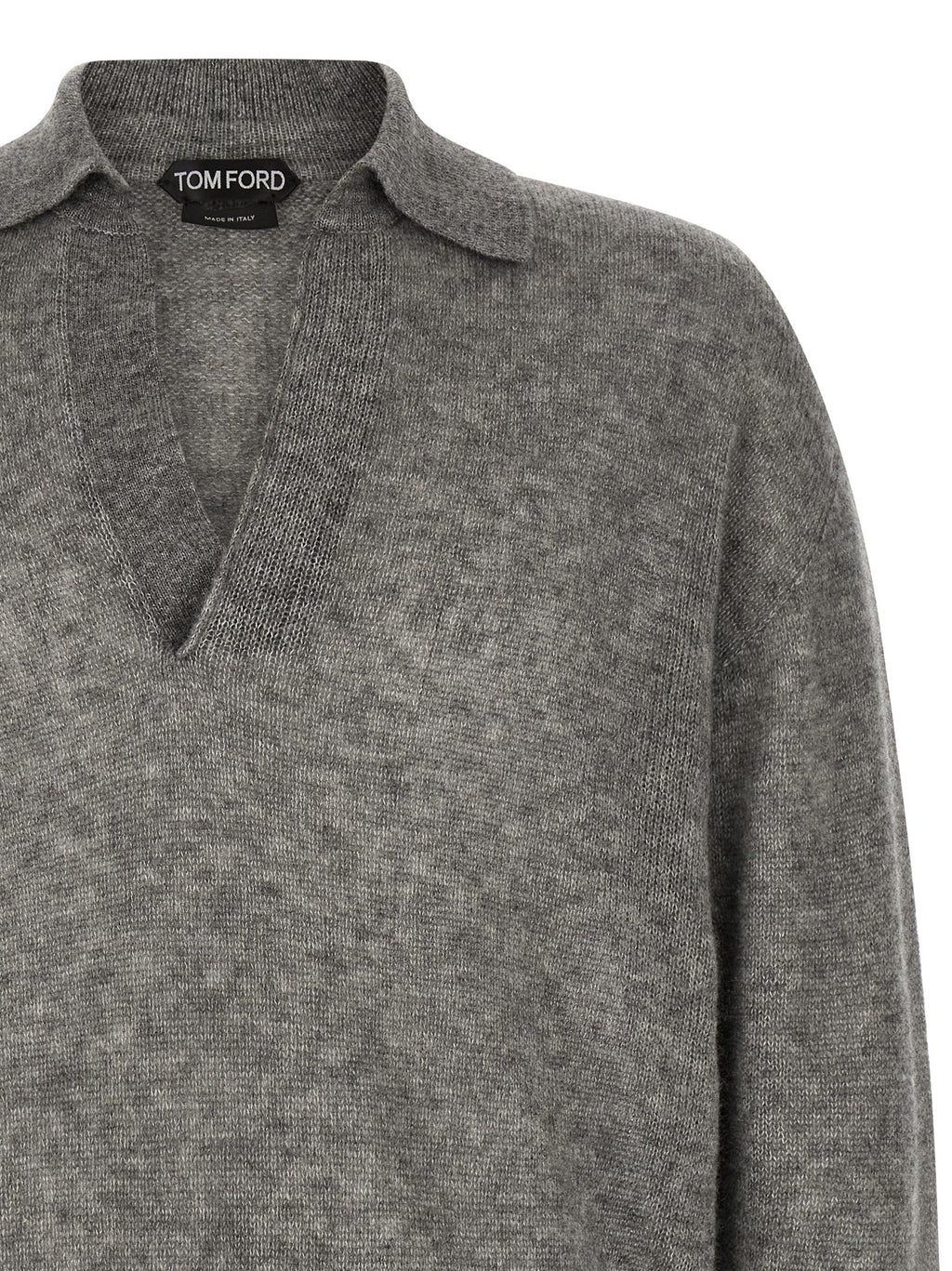 Gray Cashmere Cardigan