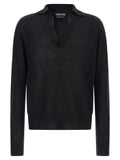 Black Cashmere Cardigan