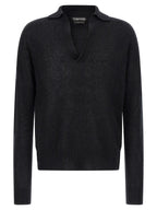 Black Cashmere Cardigan