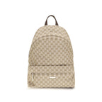 Beige Polyester Backpack