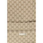Beige Polyester Backpack