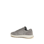 Gray Recycled Polyamide Athletic Sneakers