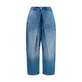 Blue Cotton Relaxed Fit Jeans