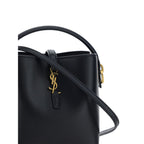 Black Calf Leather Bos Taurus Shoulder Bag