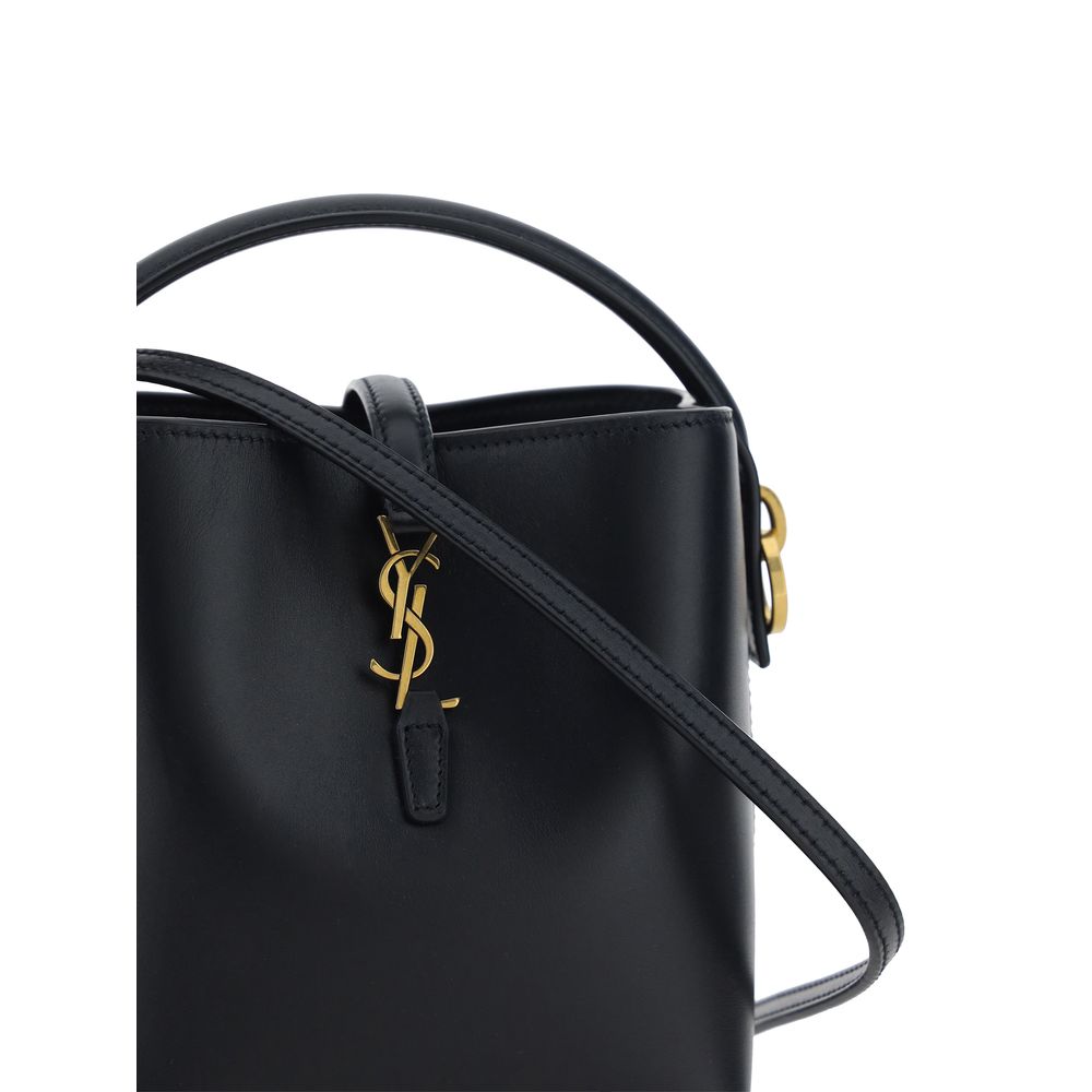 Black Calf Leather Bos Taurus Shoulder Bag