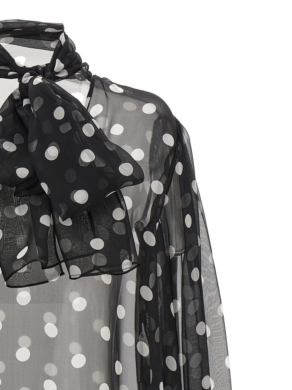 Bicolor Silk Blouse