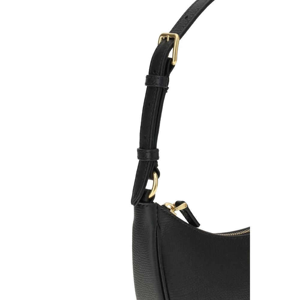 Black Calf Leather Bos Taurus Shoulder Bag