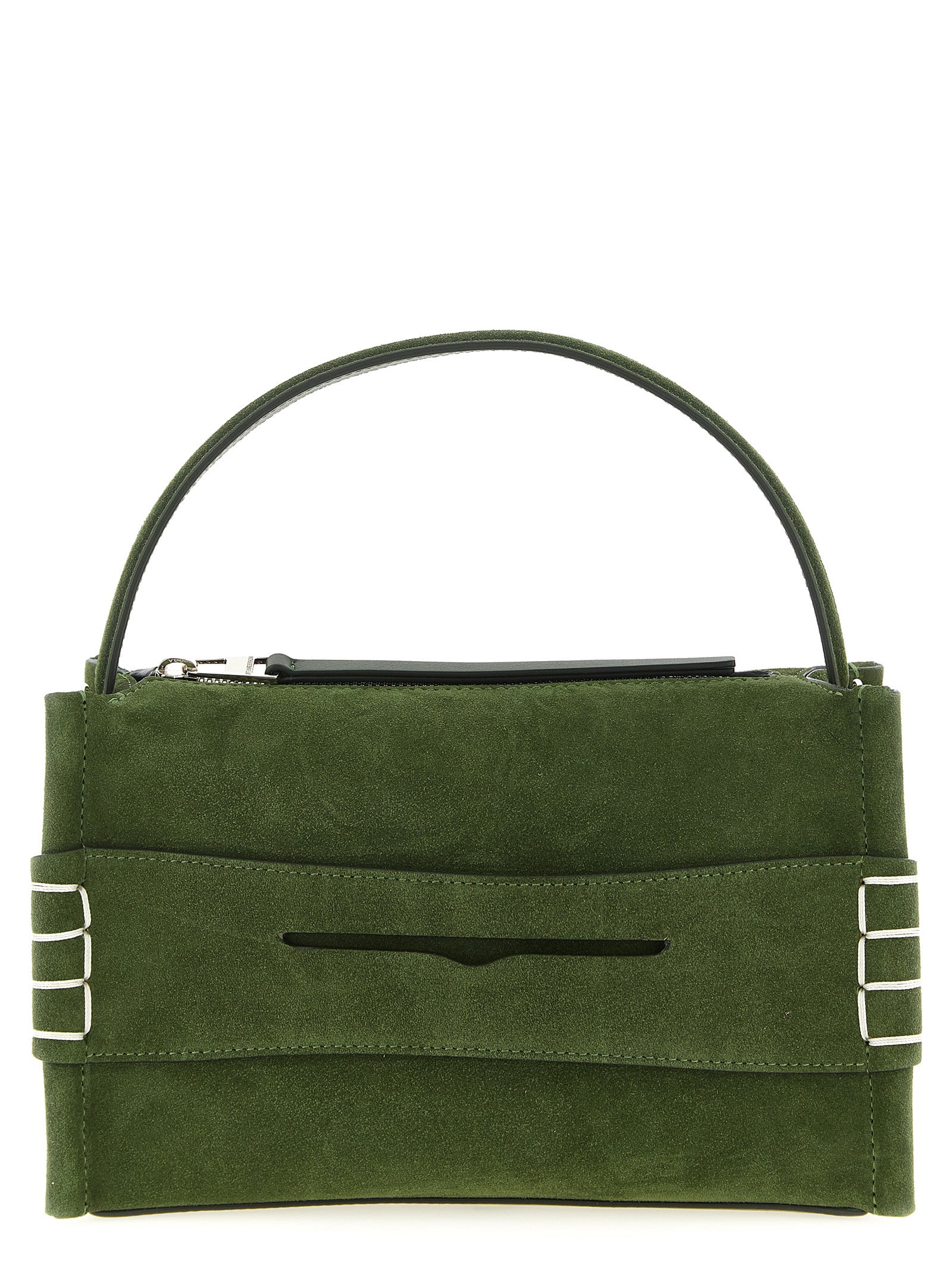 Bicolor Calfskin Handbag