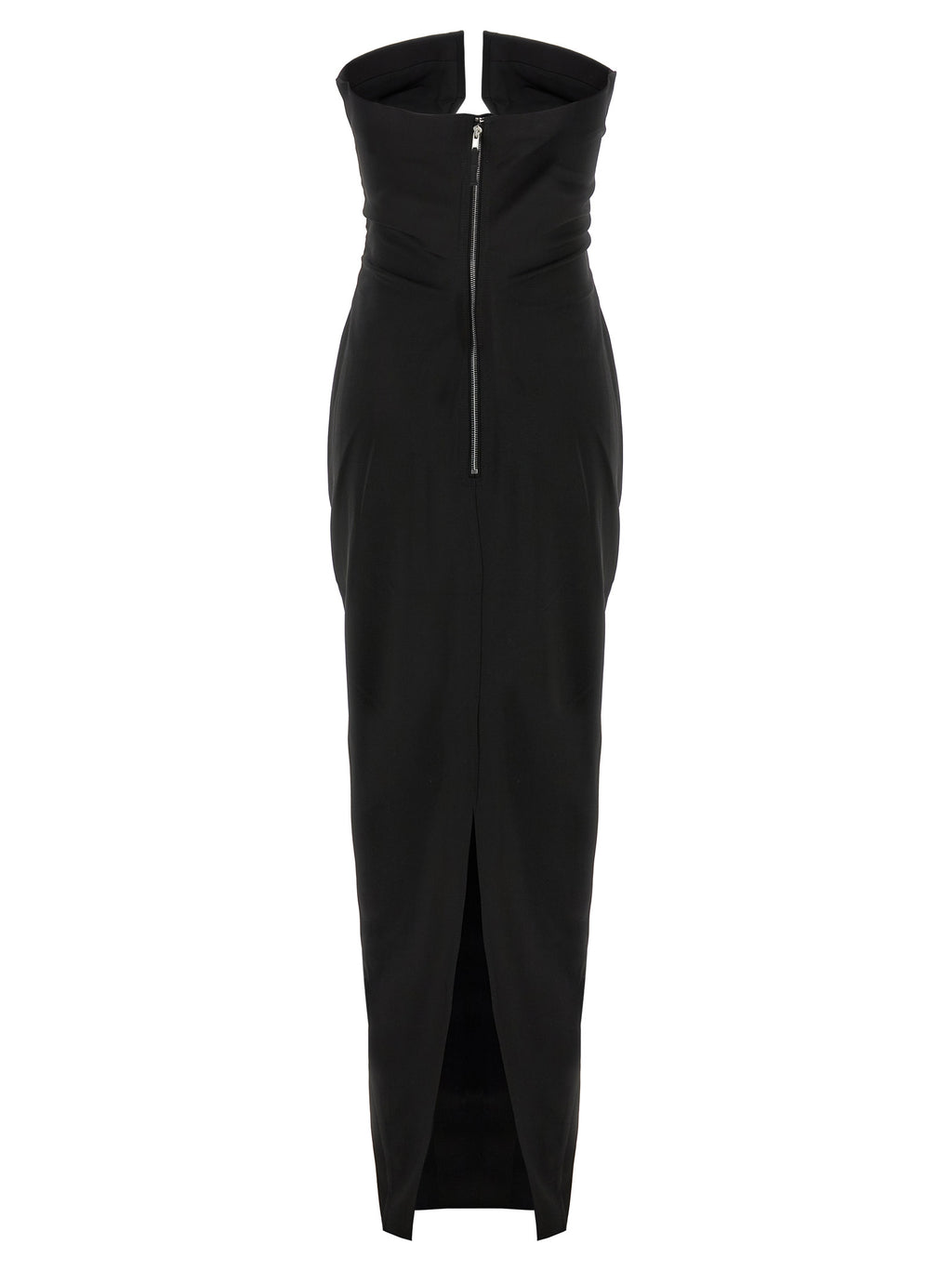 Black Wool Long Dress