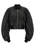 Black Lamb Leather Leather Jacket