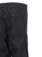 Black Cotton Cargo Pants