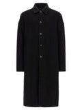 Black Virgin Wool Coat