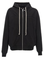 Black Cotton Hoodie