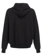 Black Cotton Hoodie