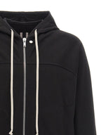 Black Cotton Hoodie