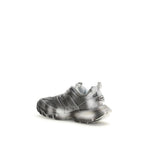 Gray Polyamide Athletic Sneakers