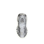 Gray Polyamide Athletic Sneakers