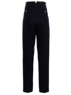 Blue Cashmere Casual Pants